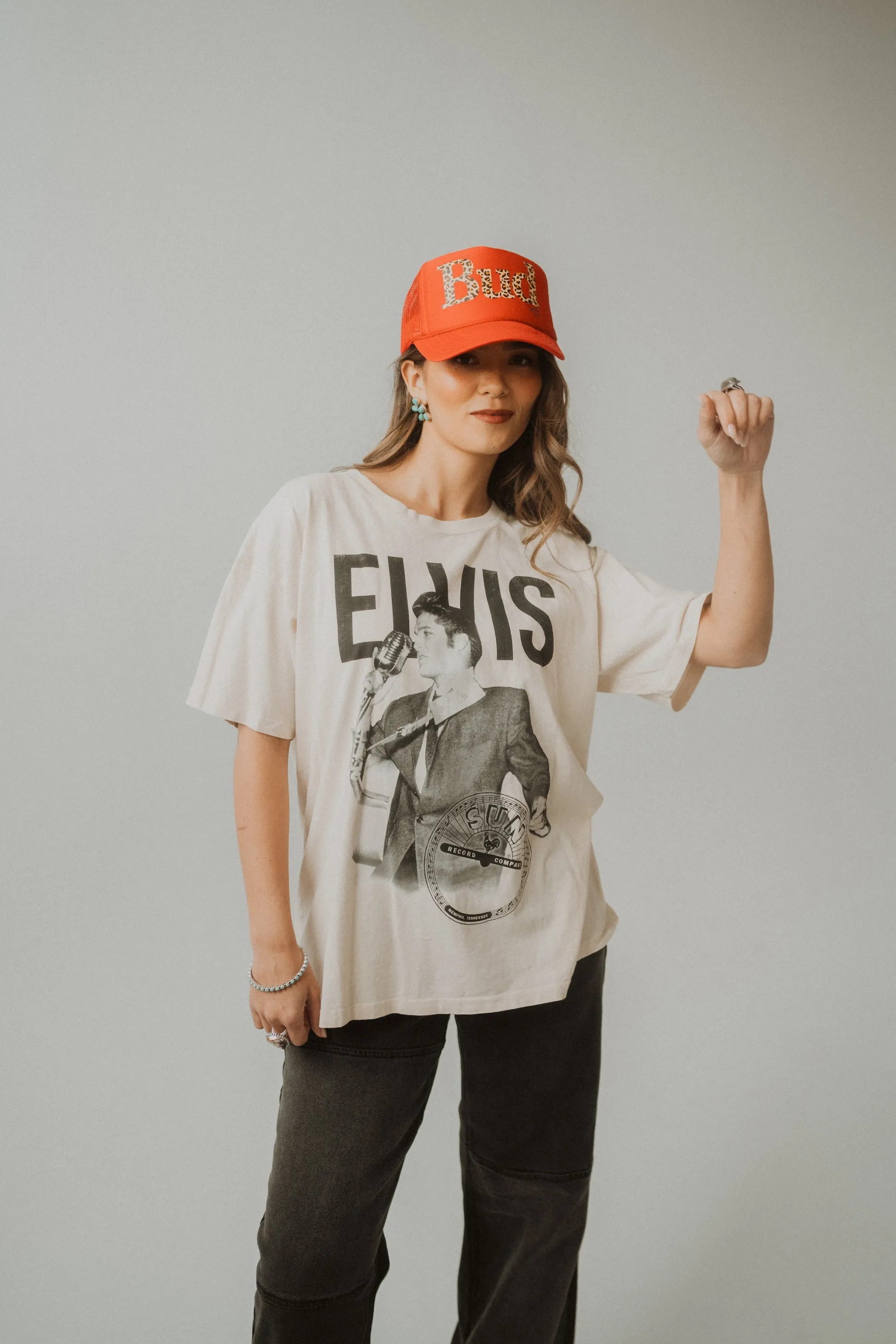 Dirty White Elvis T-Shirt