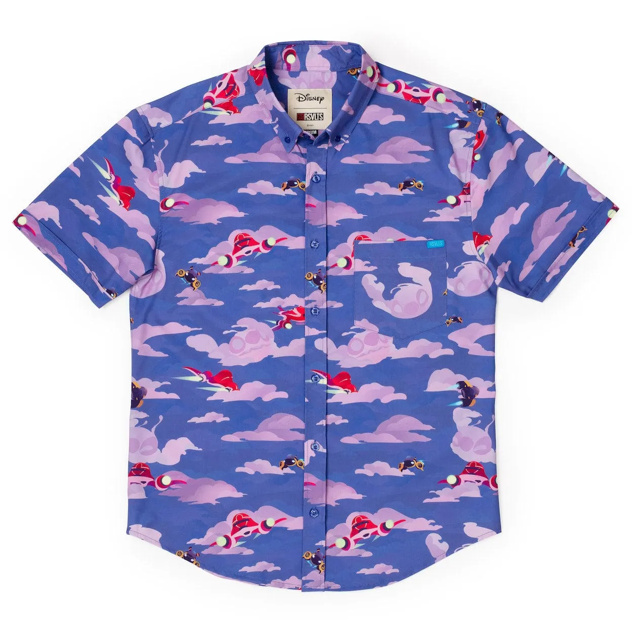 Disney Lilo & Stitch “Nobody Gets Left Behind” – KUNUFLEX Short Sleeve Shirt