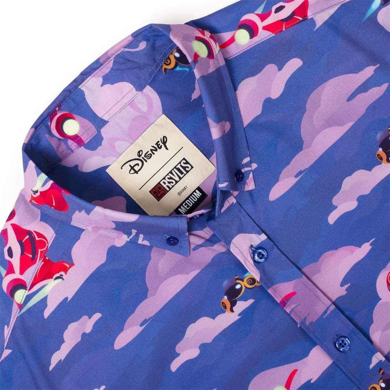 Disney Lilo & Stitch “Nobody Gets Left Behind” – KUNUFLEX Short Sleeve Shirt
