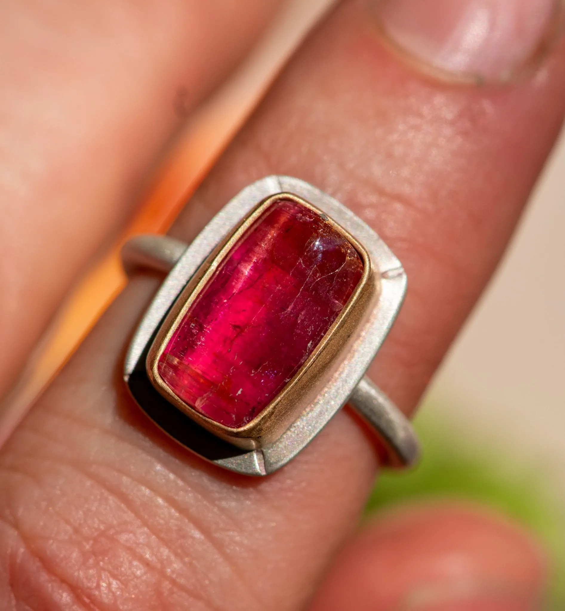 DOMINANCE RUBELLITE TOURMALINE RING