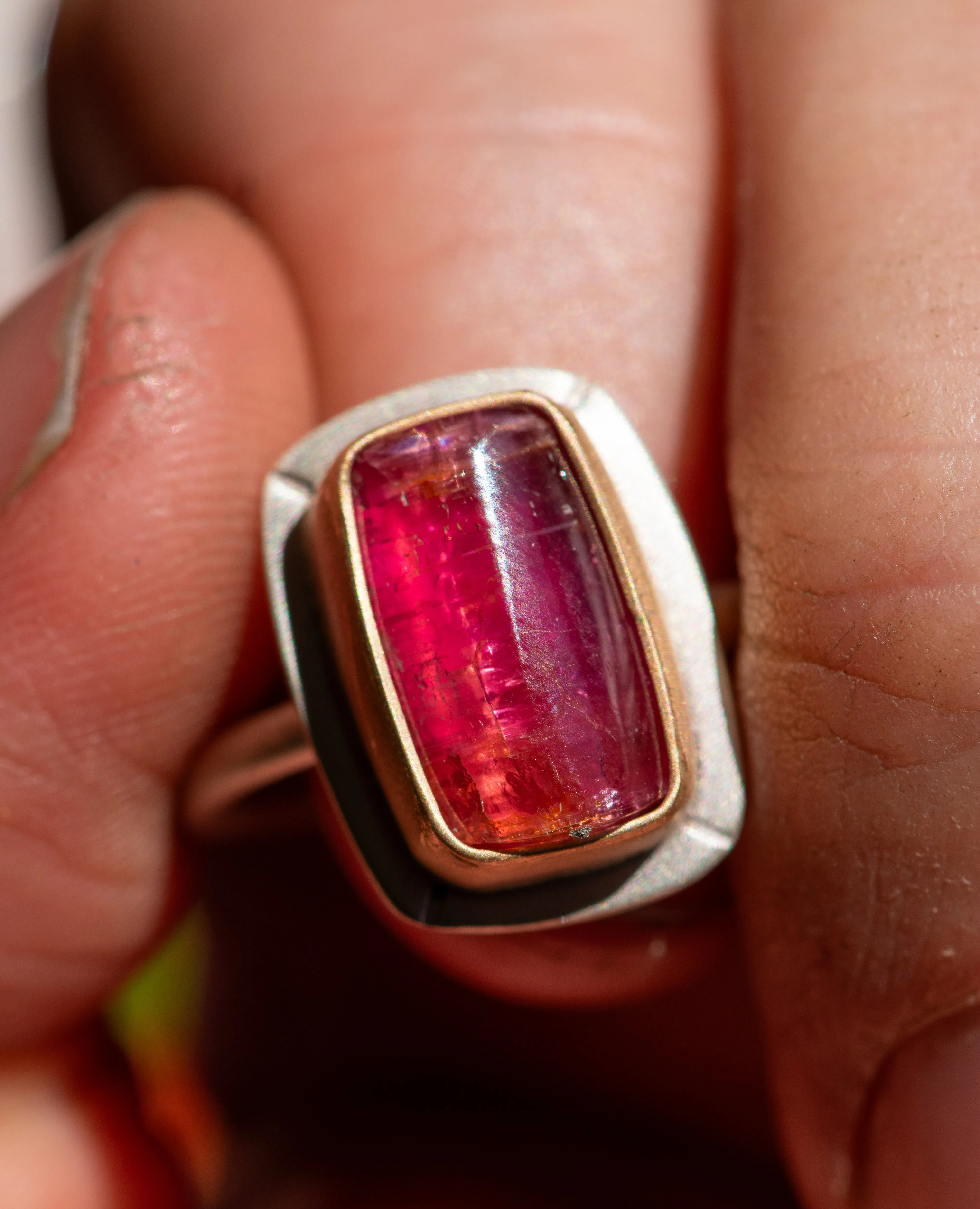 DOMINANCE RUBELLITE TOURMALINE RING