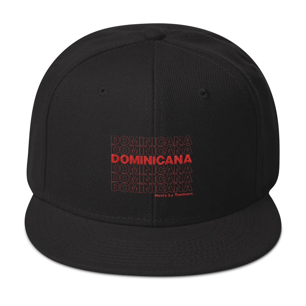 Dominicana Hasta La Tambora Snapback