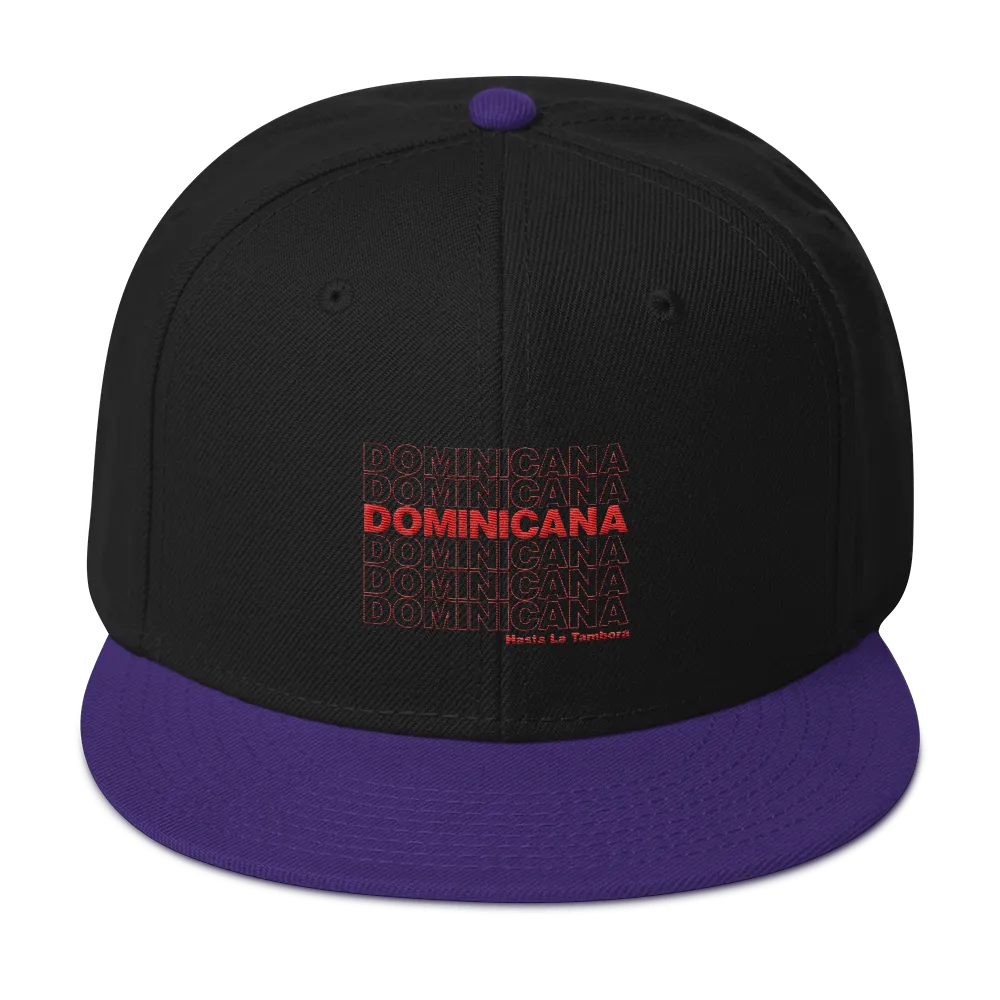 Dominicana Hasta La Tambora Snapback