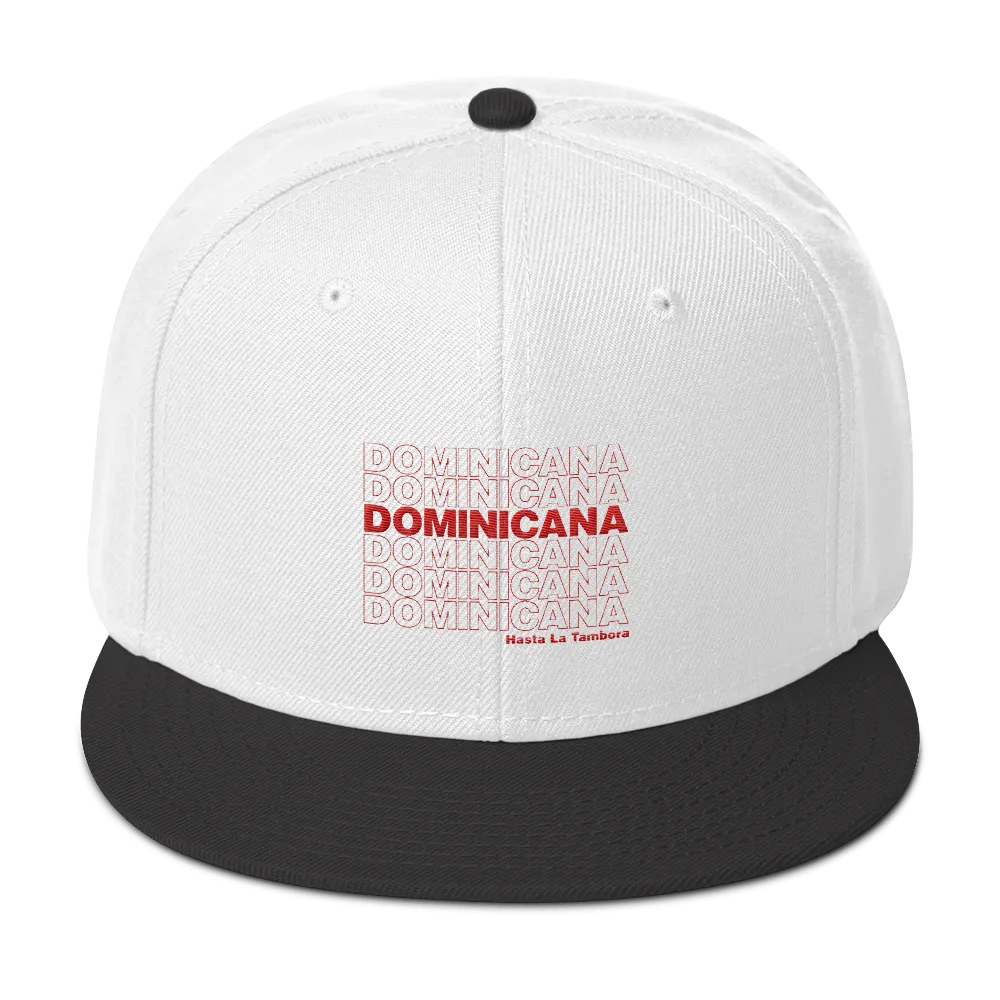 Dominicana Hasta La Tambora Snapback
