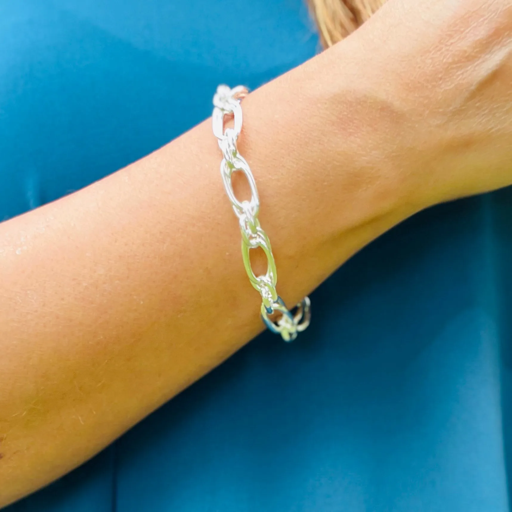 Double Linked Chain Bracelet