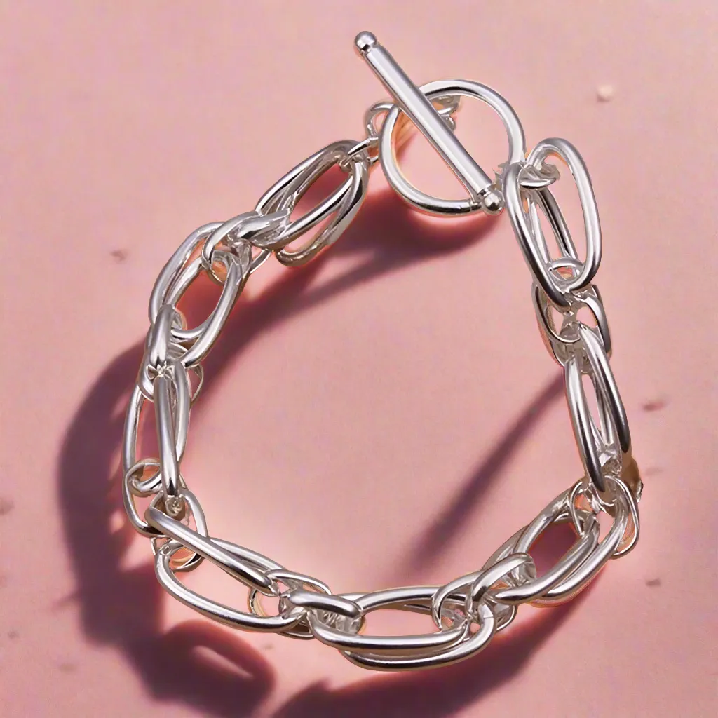 Double Linked Chain Bracelet
