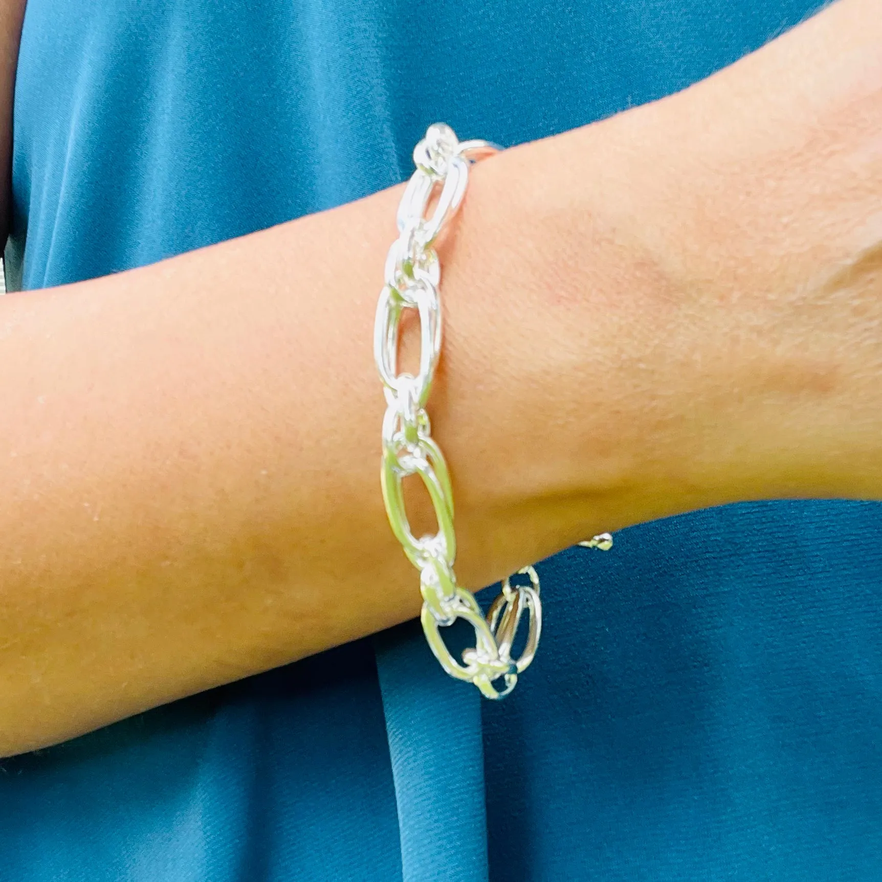 Double Linked Chain Bracelet