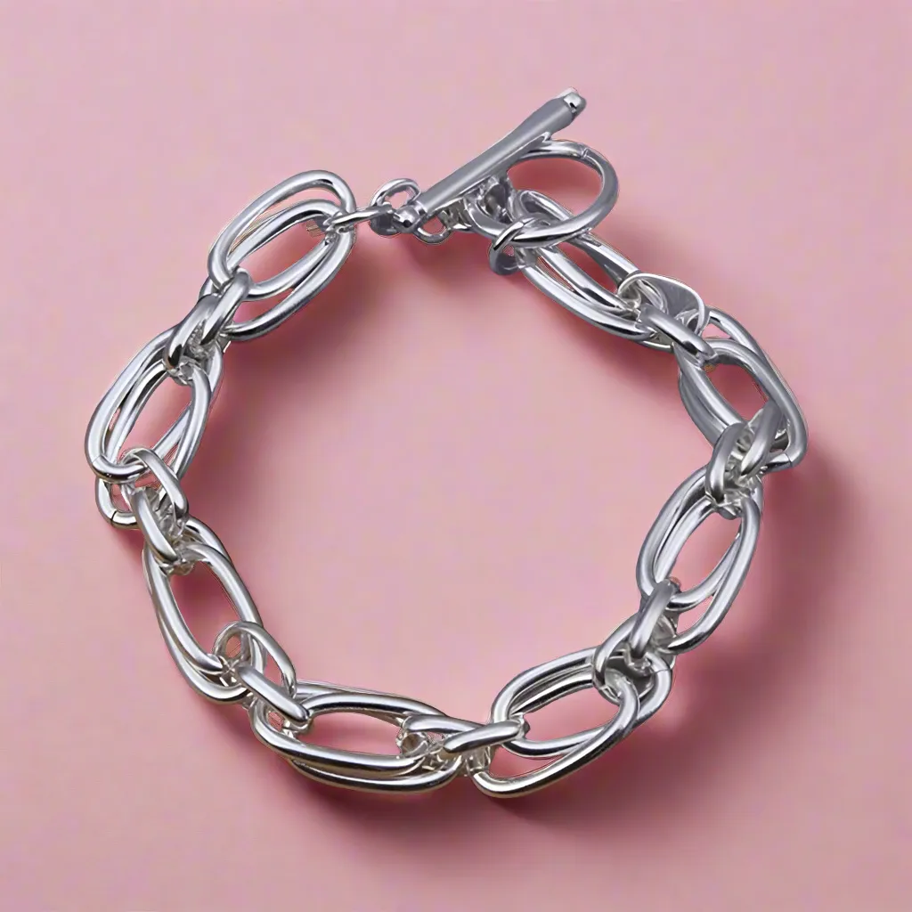 Double Linked Chain Bracelet