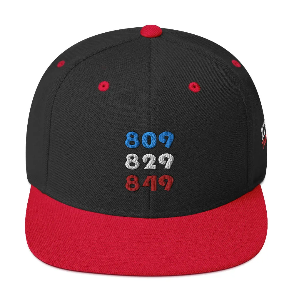 DR Area Code Snapback Hat