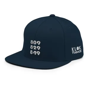 DR Area Code Snapback Hat