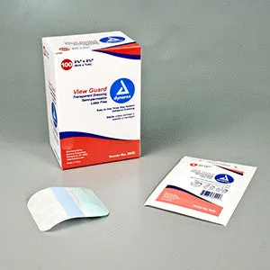 Dressing Thin Film Transparent Wound Sterile ViewGuard Assorted Sizes by Dynarex
