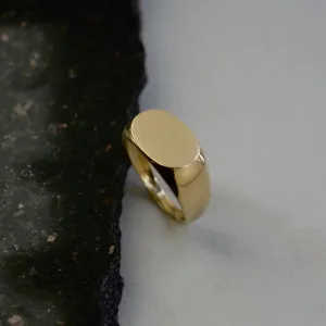 East West Oval Signet