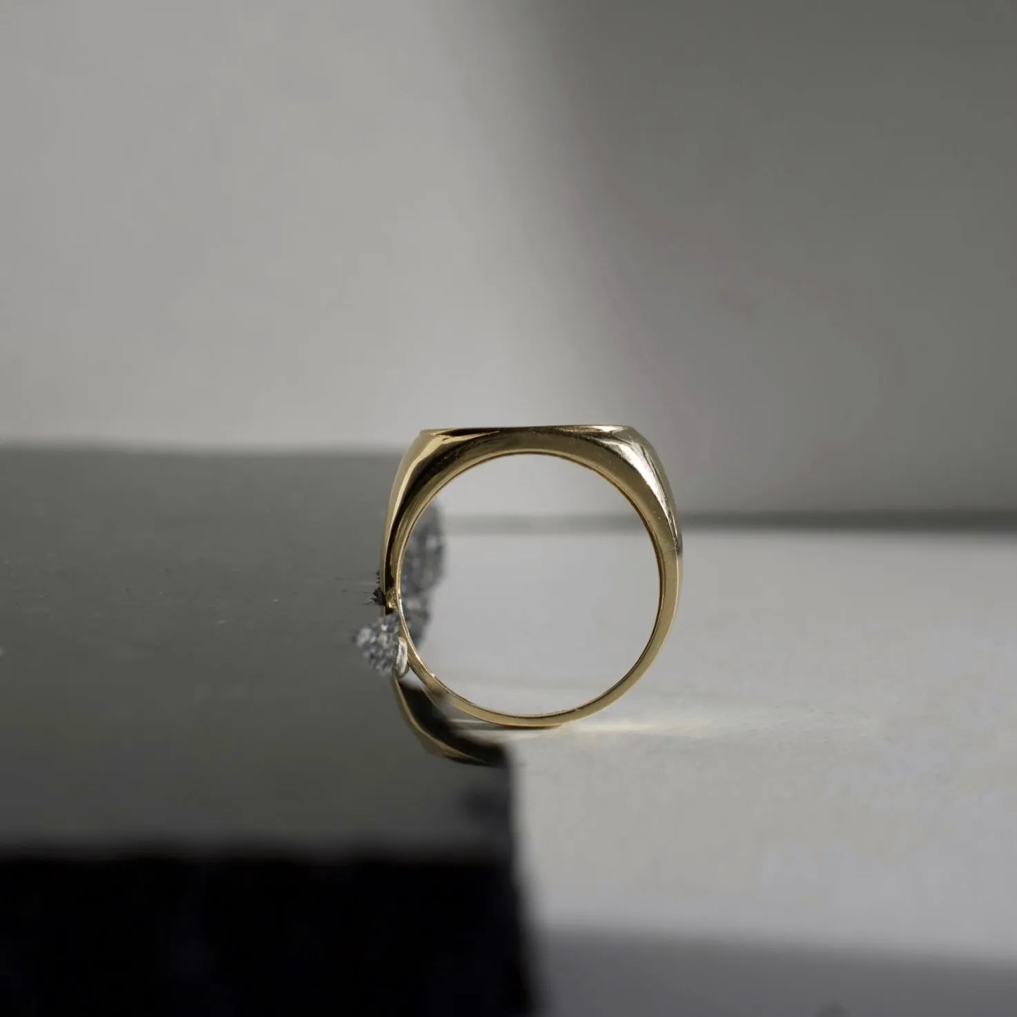 East West Oval Signet