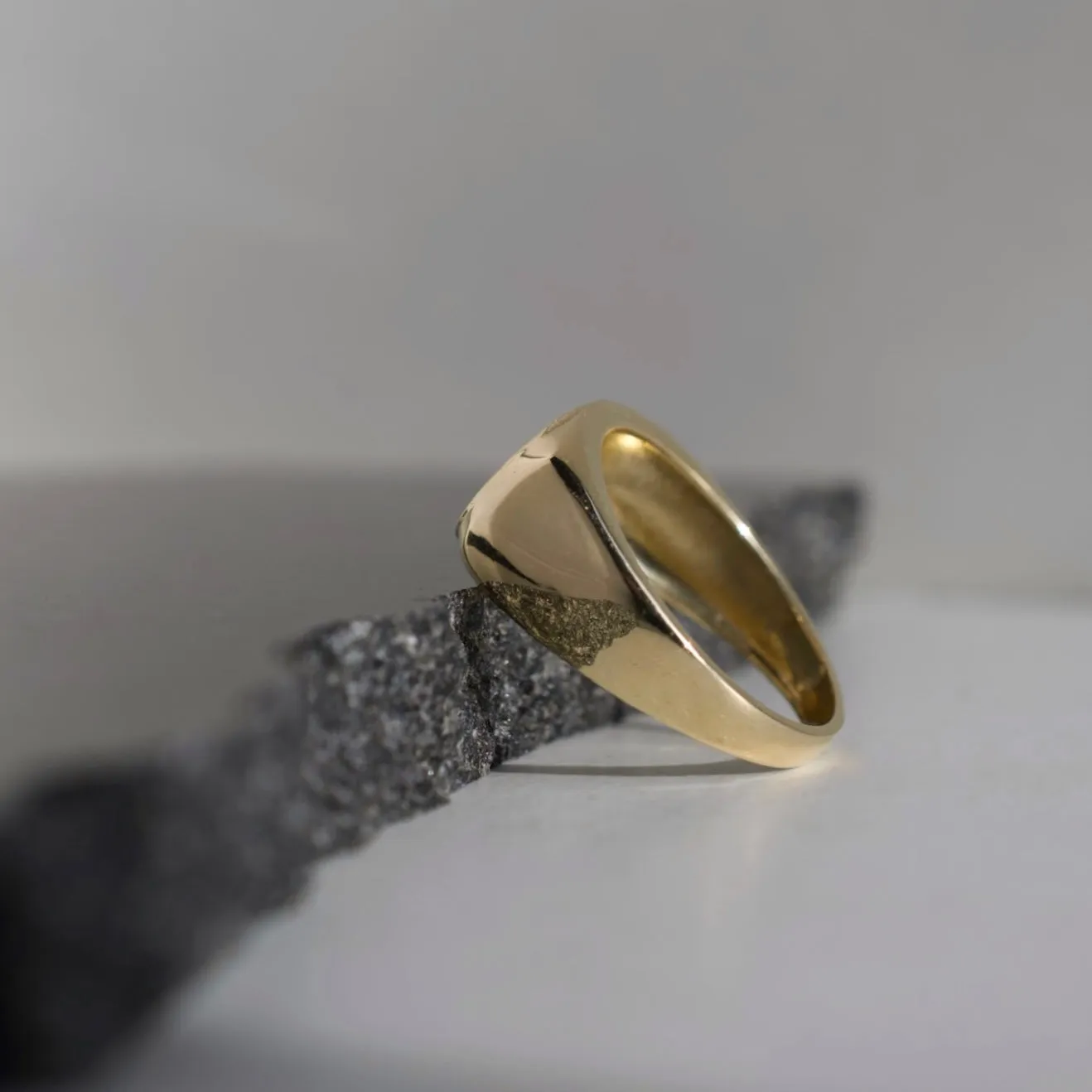 East West Oval Signet