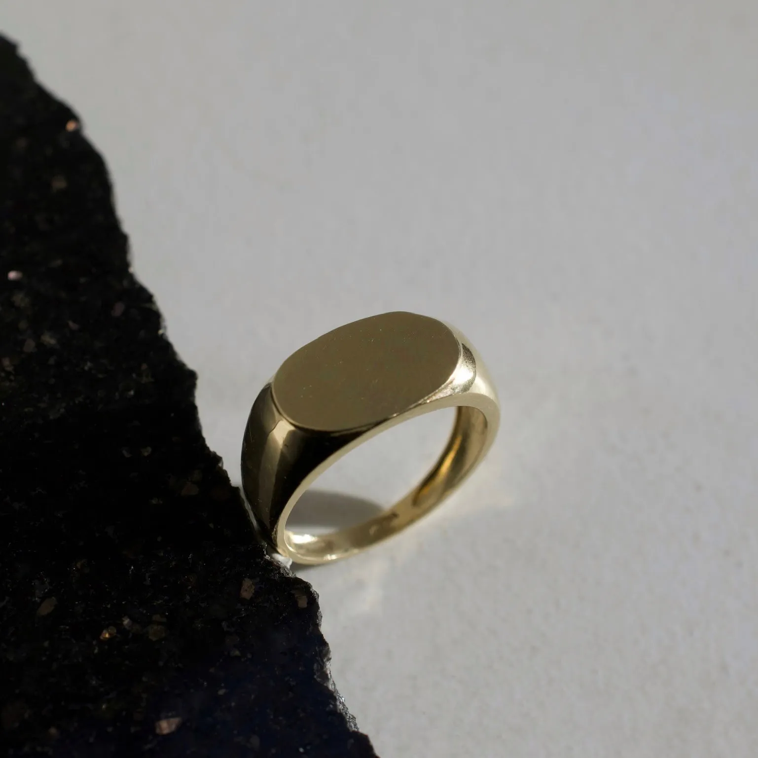 East West Oval Signet