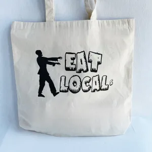 eat local tote bag