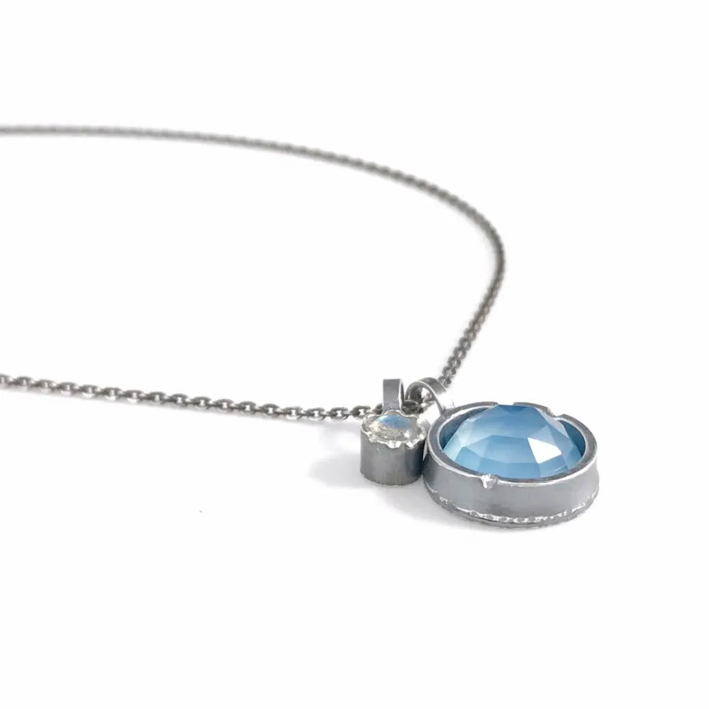Eclectic Ethos Necklace - Blue & Blue