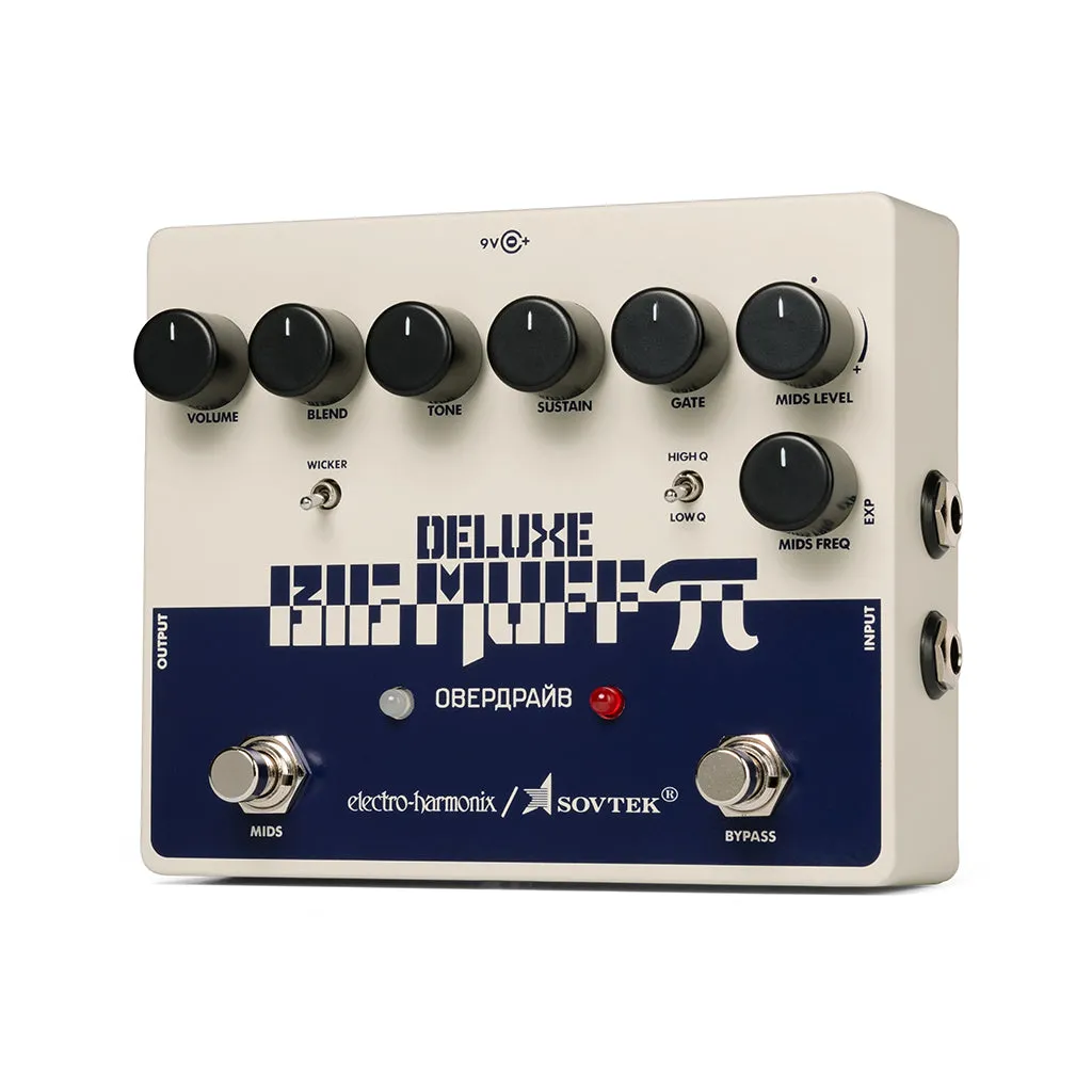 Electro-Harmonix Sovtek Deluxe Big Muff PI Guitar Effects Pedal