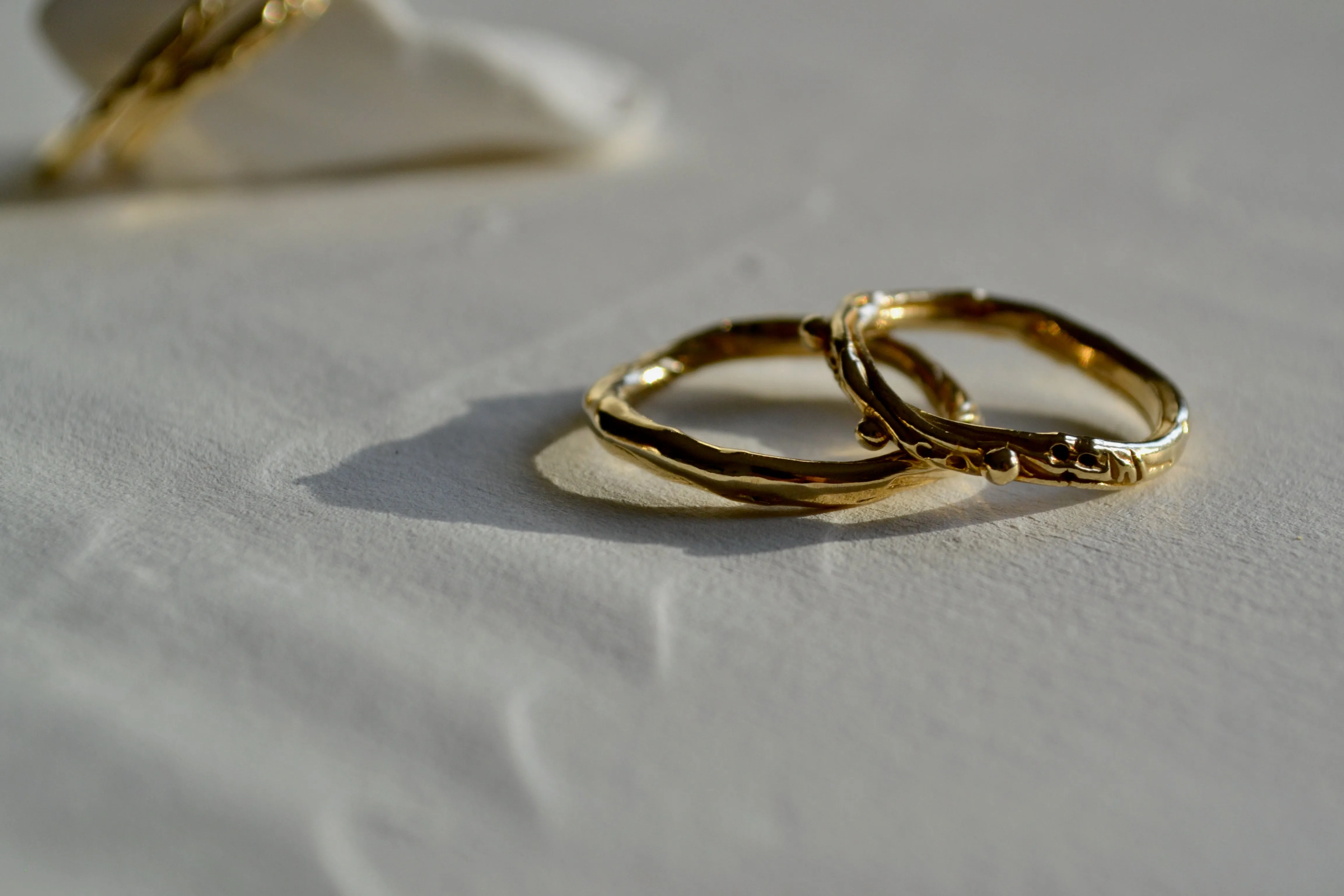 Elemental Stacking Ring | Gold Plated