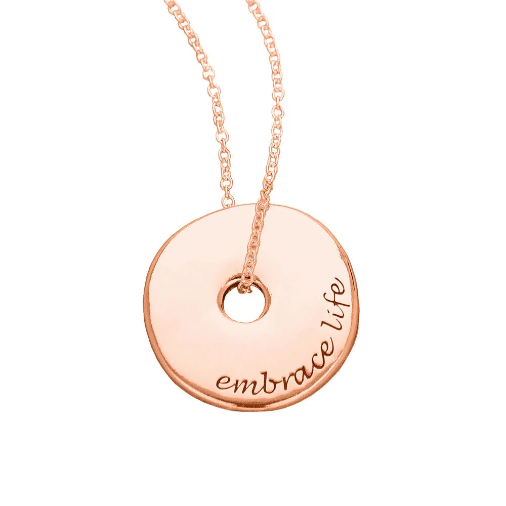 Embrace Life 14K Gold Necklace