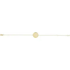 Engravable Disc Bracelet BRC898