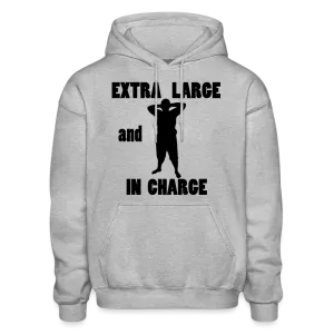 Extra Large and In Charge Hoodie Black Image