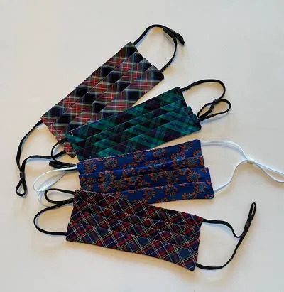 FACE MASKS! PLEATED OR ROUNDED! NOW ADJUSTABLE!!