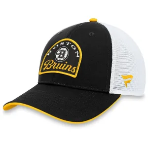 Fanatics Fundamental Structured Trucker Hat - Boston Bruins