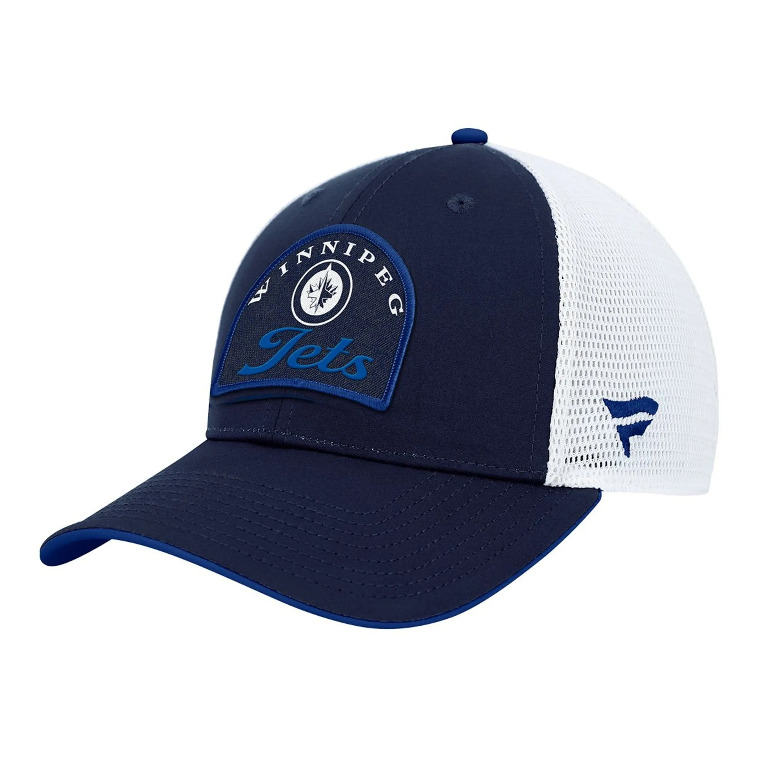 Fanatics Fundamental Structured Trucker Hat - Winnipeg Jets