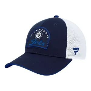 Fanatics Fundamental Structured Trucker Hat - Winnipeg Jets