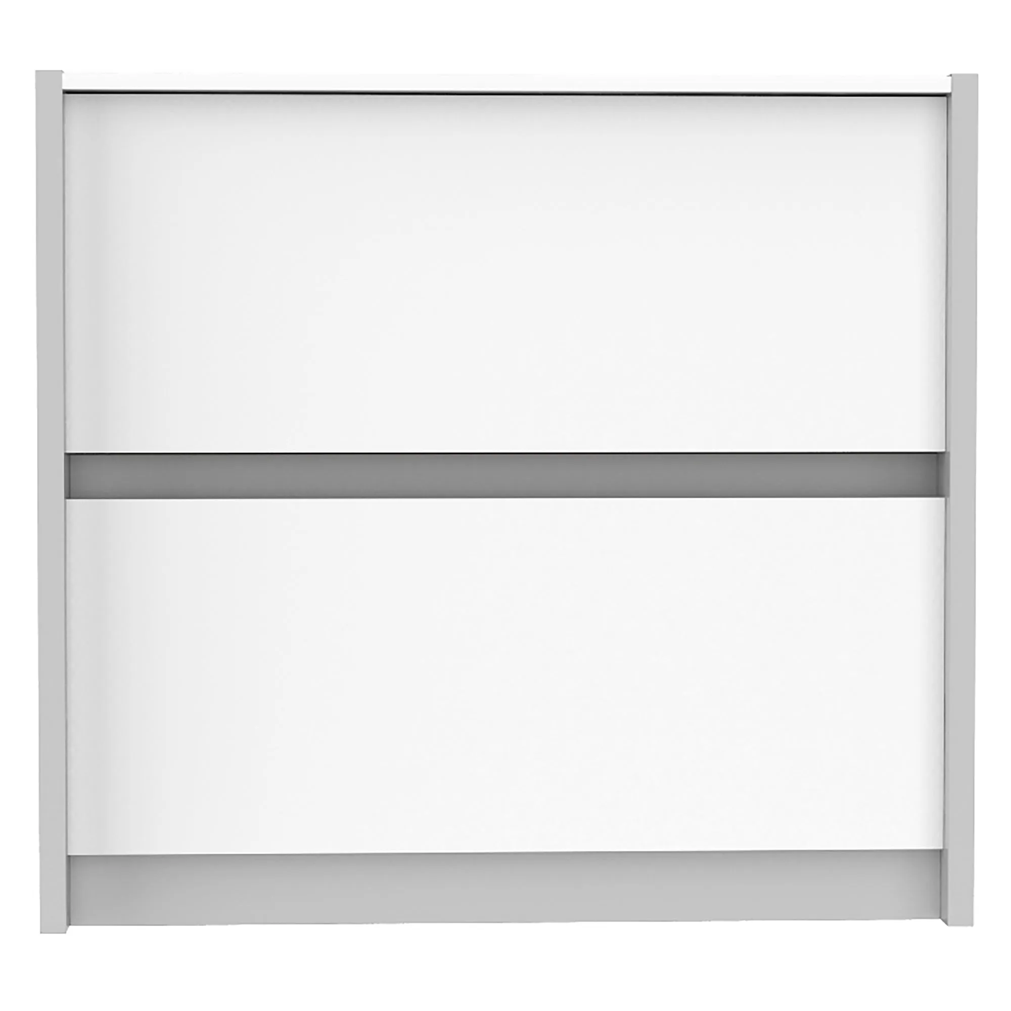 Farona night table for bedroom decoration, grey & white