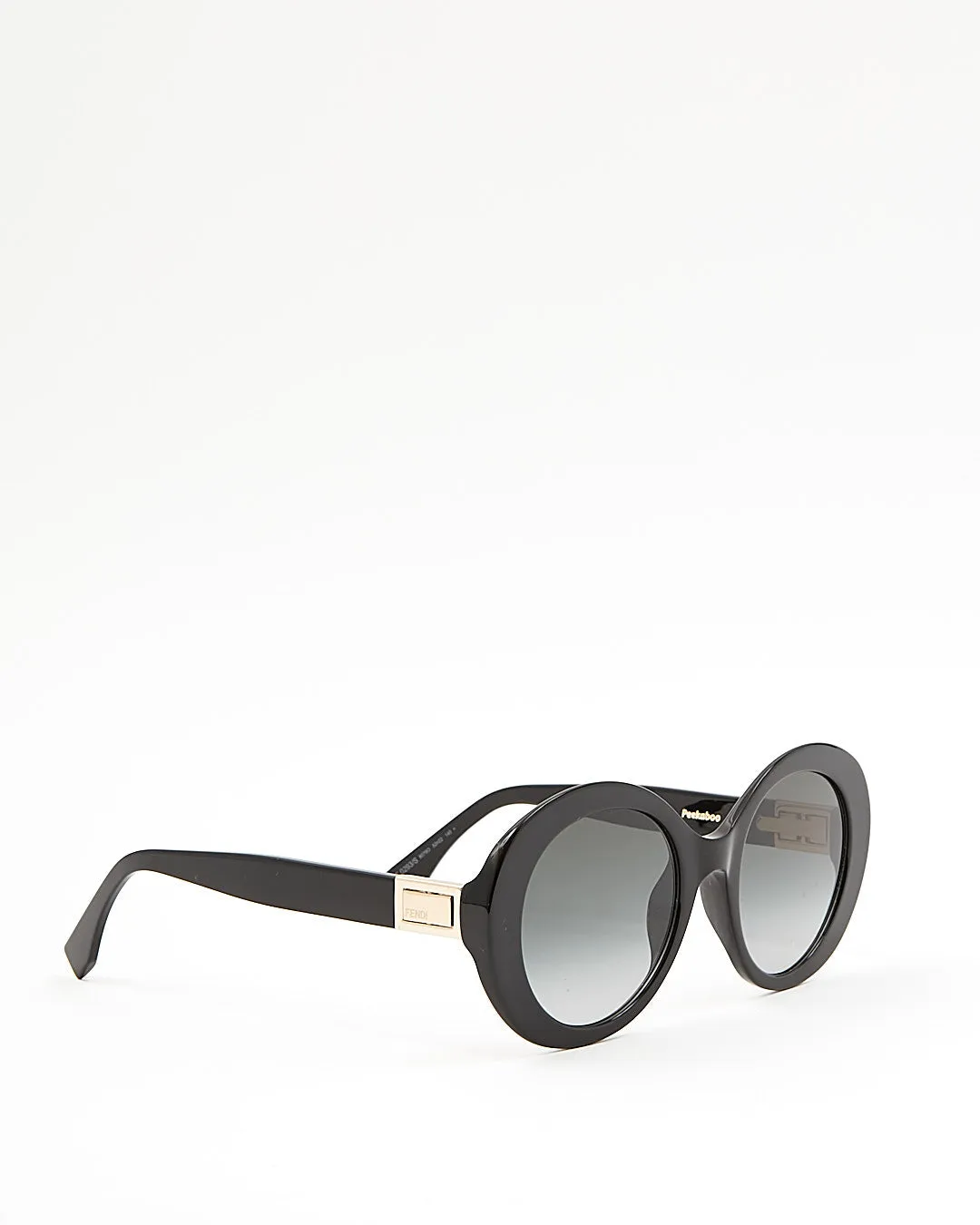 Fendi Black Rounded FF0293 Peekaboo Sunglasses