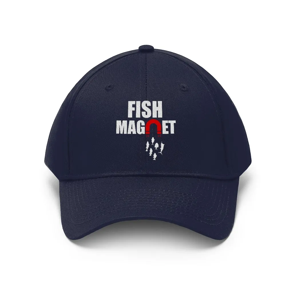 Fish Magnet Low profile Unisex Twill Hat