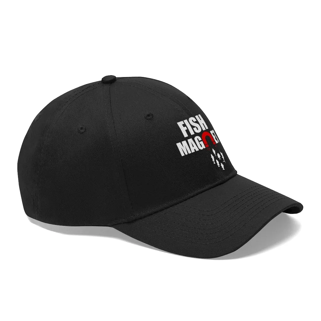 Fish Magnet Low profile Unisex Twill Hat