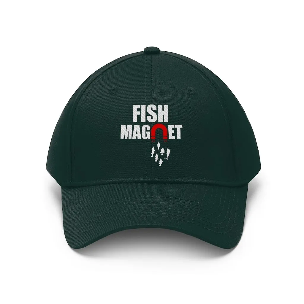 Fish Magnet Low profile Unisex Twill Hat