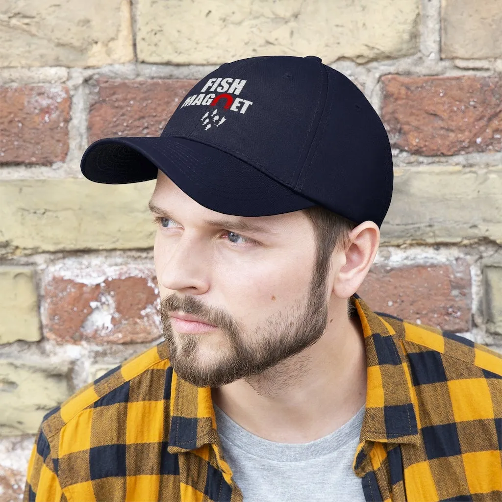 Fish Magnet Low profile Unisex Twill Hat