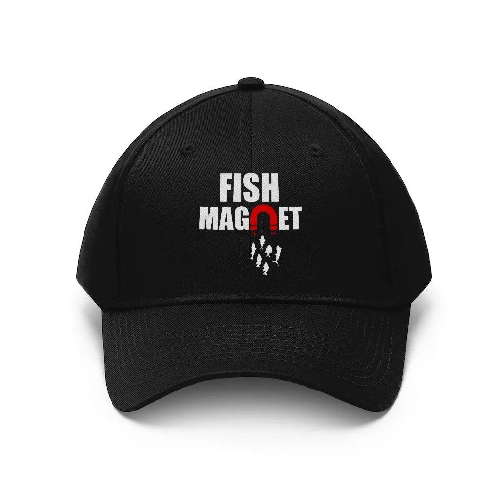 Fish Magnet Low profile Unisex Twill Hat