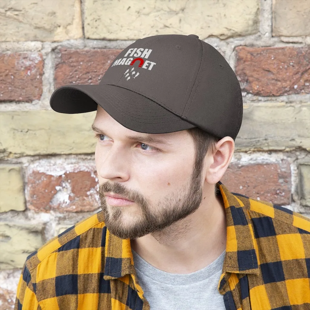 Fish Magnet Low profile Unisex Twill Hat