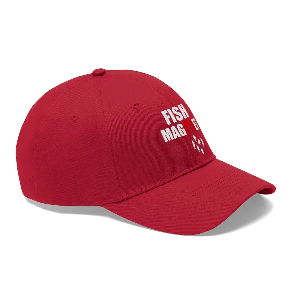 Fish Magnet Low profile Unisex Twill Hat