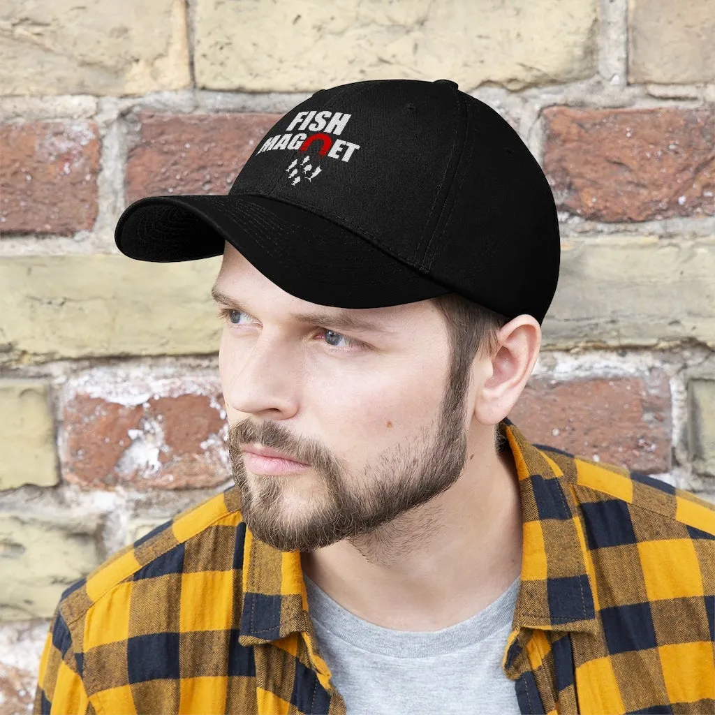 Fish Magnet Low profile Unisex Twill Hat