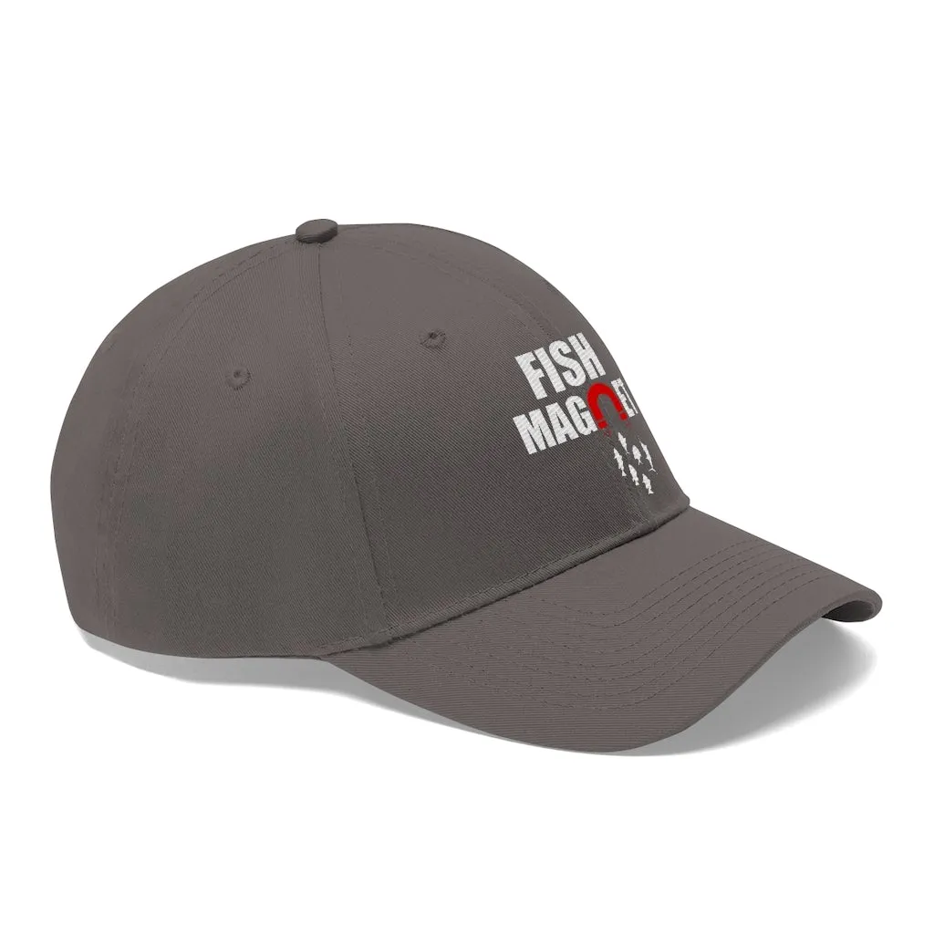 Fish Magnet Low profile Unisex Twill Hat