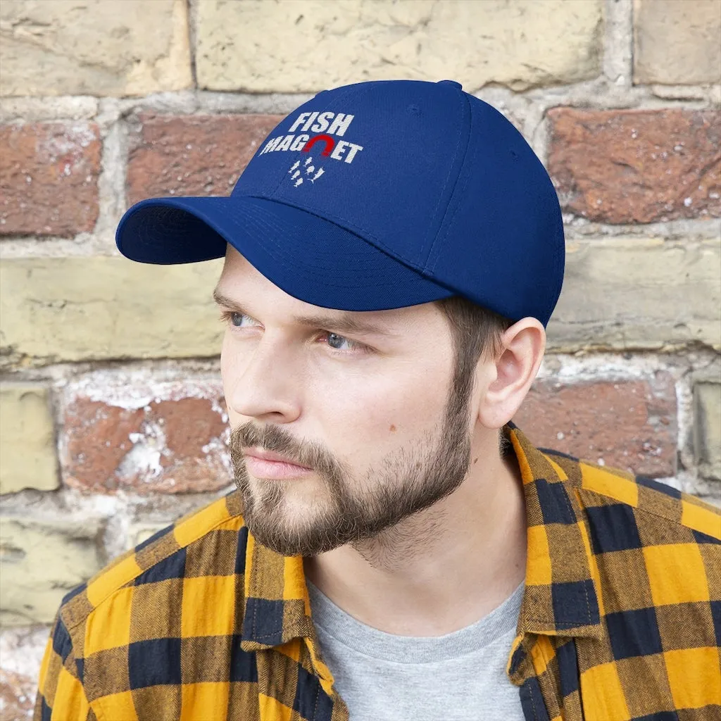 Fish Magnet Low profile Unisex Twill Hat