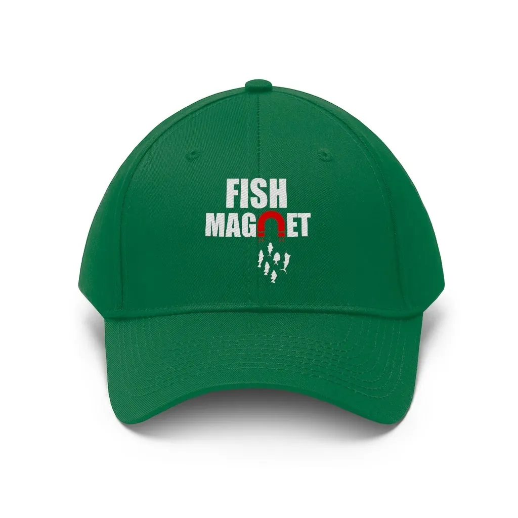 Fish Magnet Low profile Unisex Twill Hat