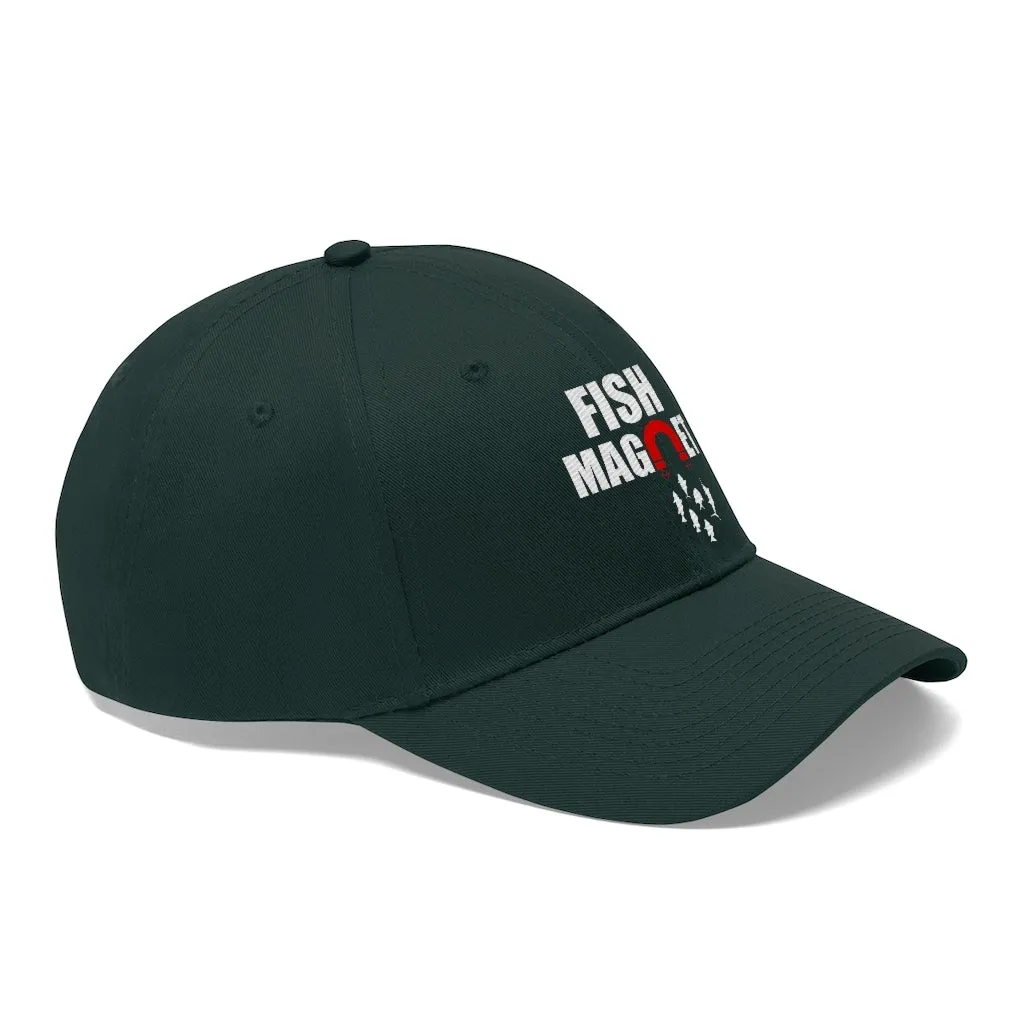 Fish Magnet Low profile Unisex Twill Hat
