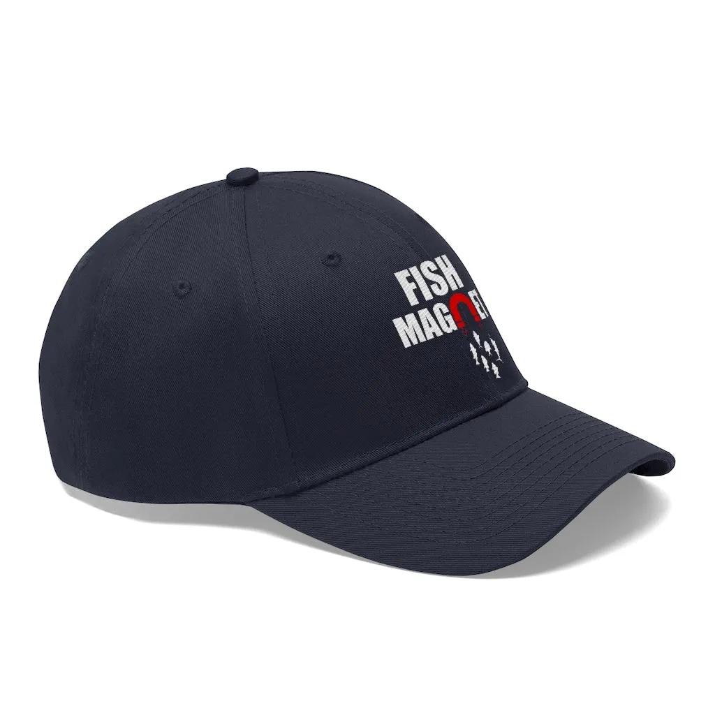 Fish Magnet Low profile Unisex Twill Hat