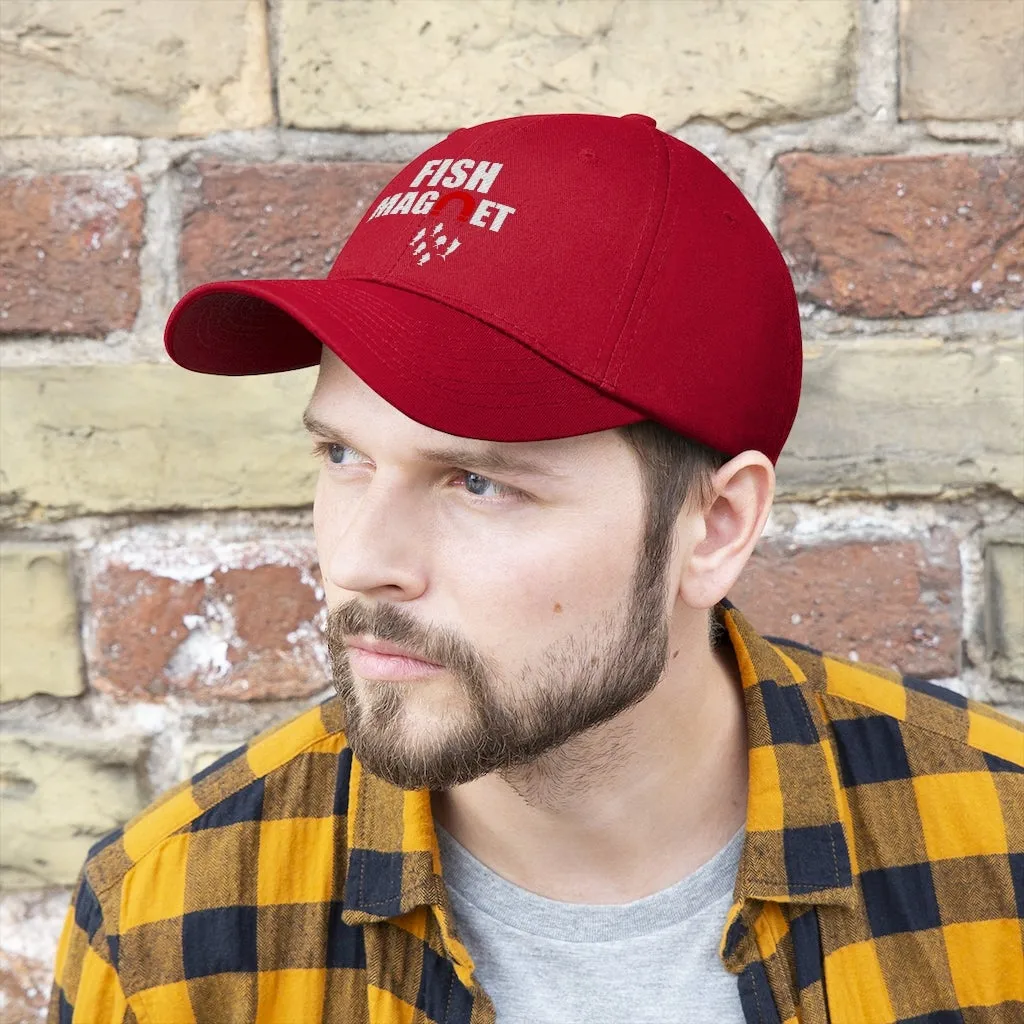 Fish Magnet Low profile Unisex Twill Hat