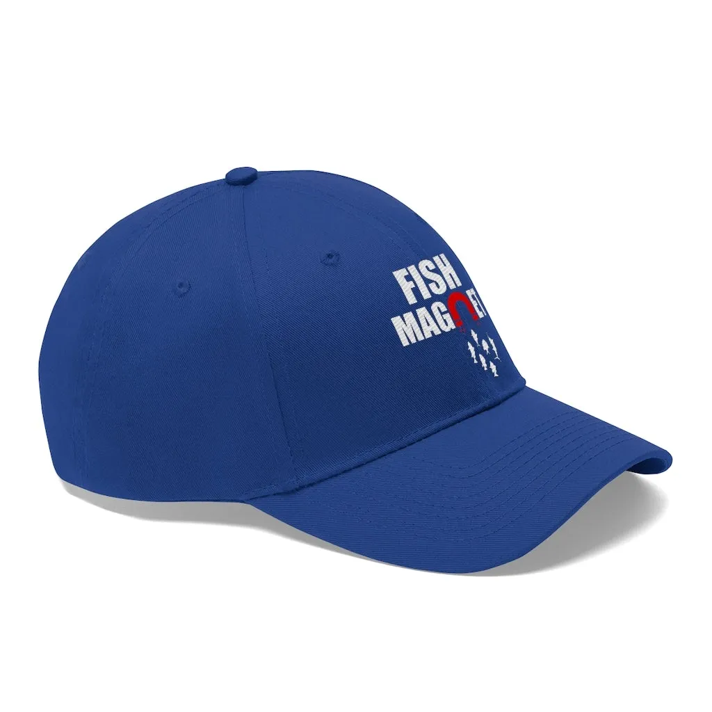 Fish Magnet Low profile Unisex Twill Hat