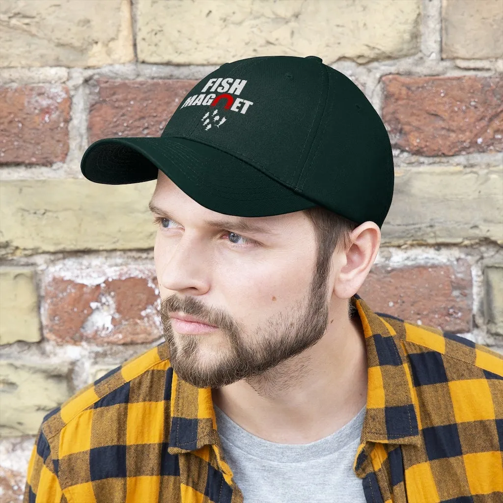 Fish Magnet Low profile Unisex Twill Hat