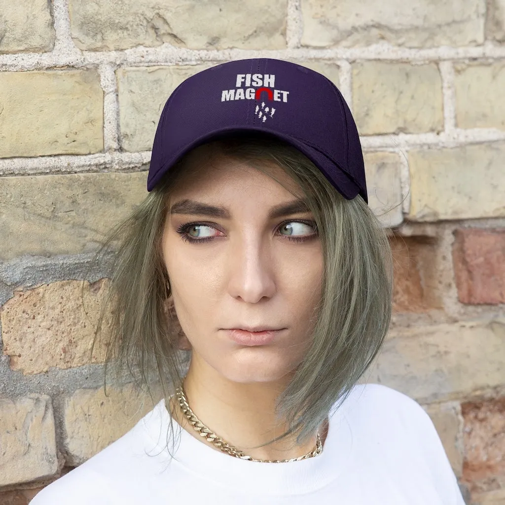 Fish Magnet Low profile Unisex Twill Hat