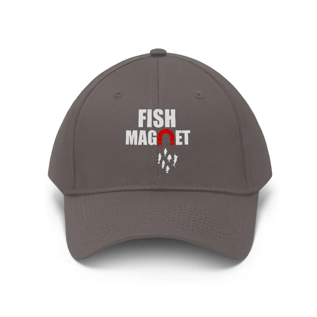 Fish Magnet Low profile Unisex Twill Hat